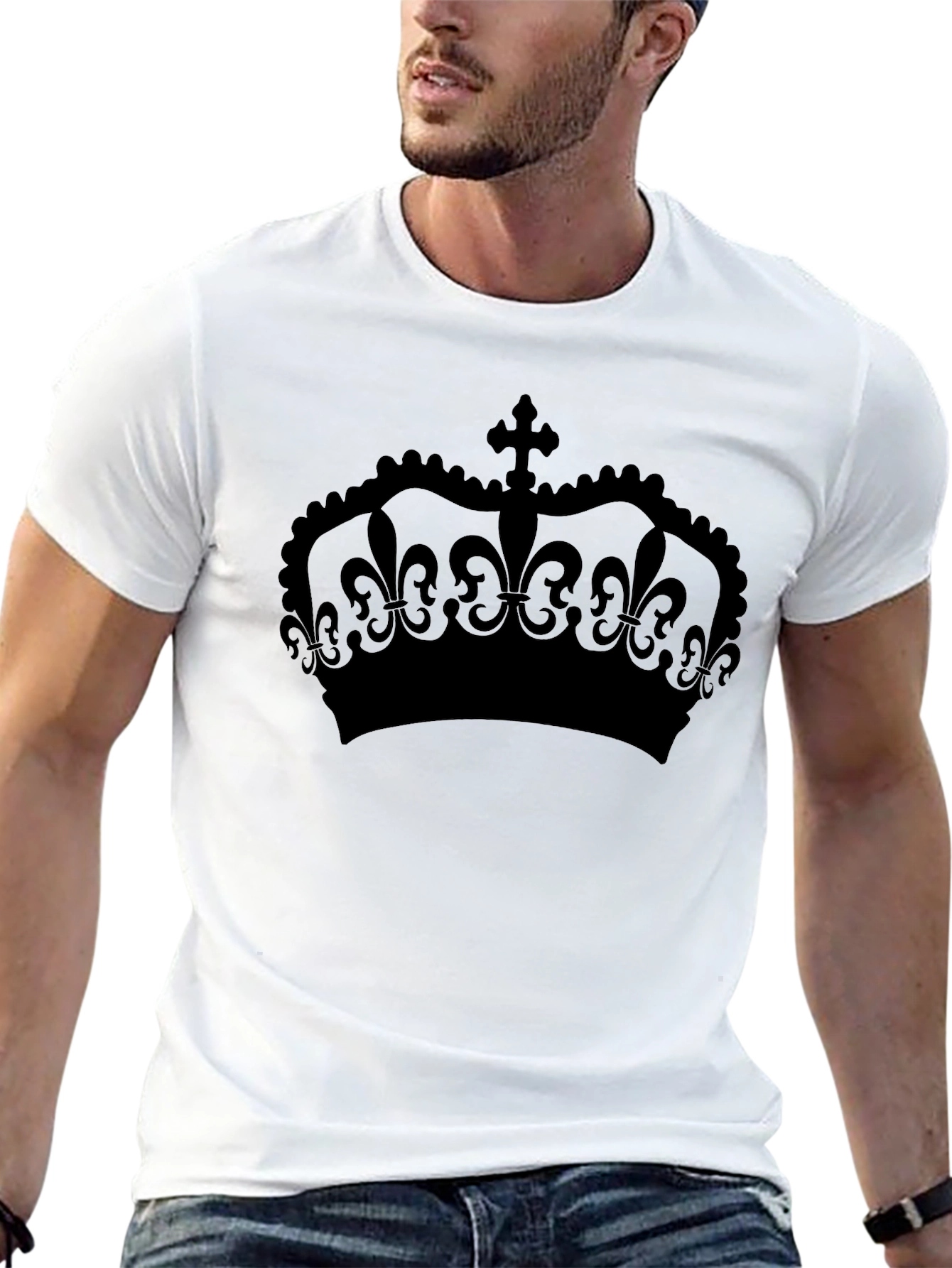 Crown Graphic T-Shirt - Classic Design Tee
