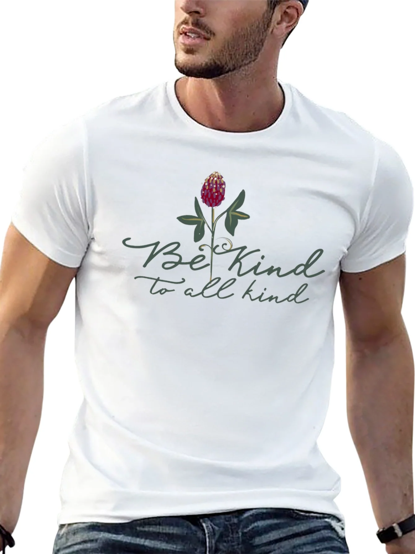 Be Kind T-Shirt - Clover Design