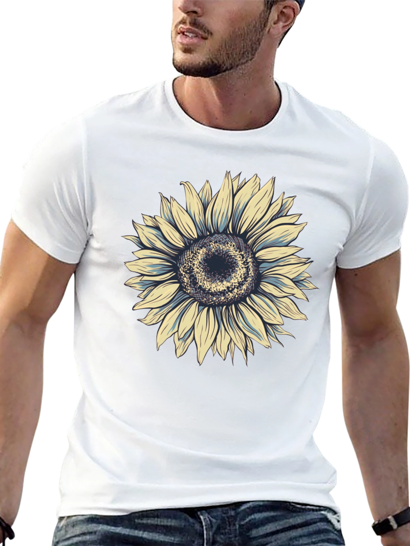 Sunflower Graphic Tee - Stylish & Comfortable
