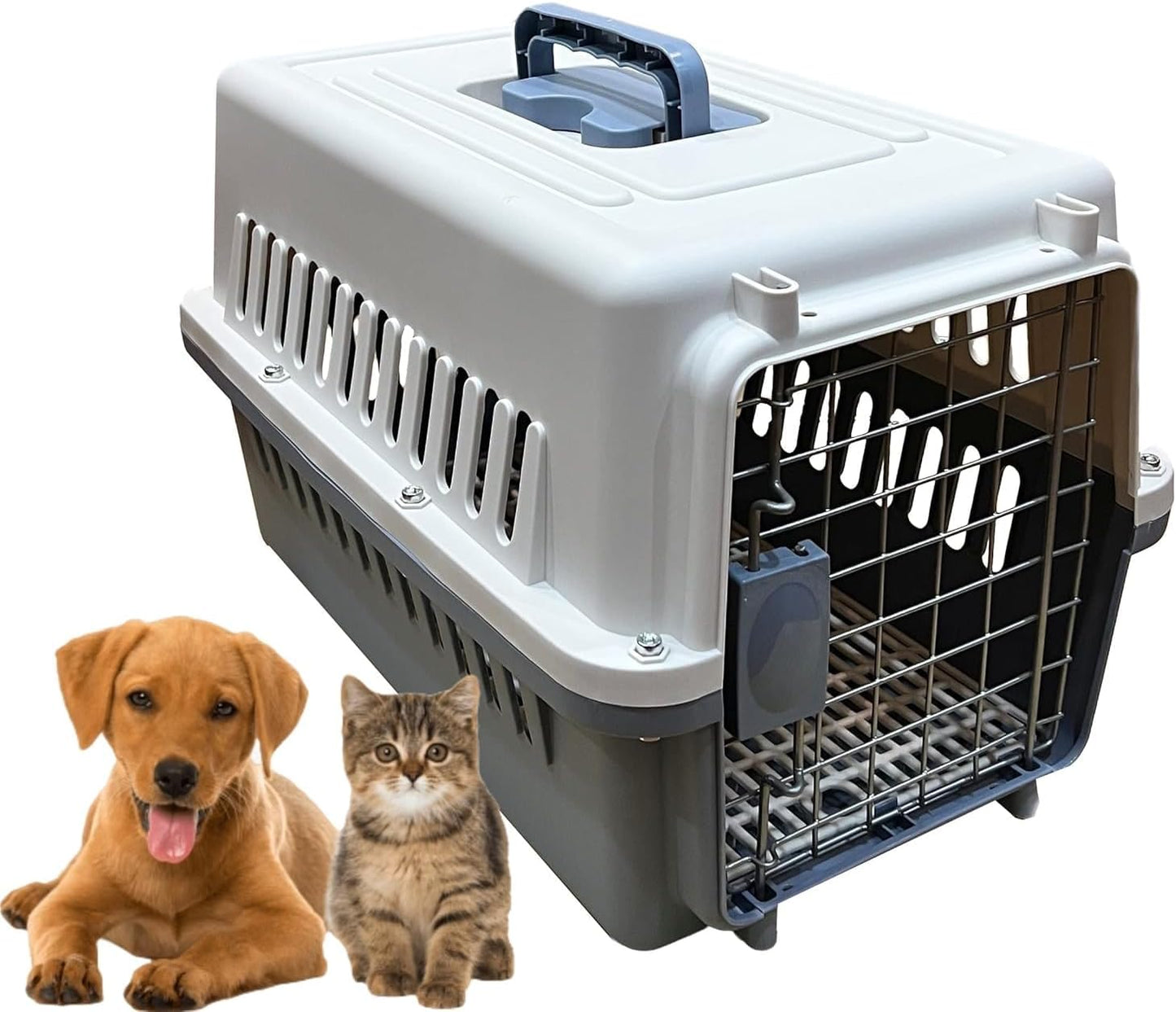 19 Inch Pet Travel Carrier for Cats, Kittens, Pupp - Premium Quality