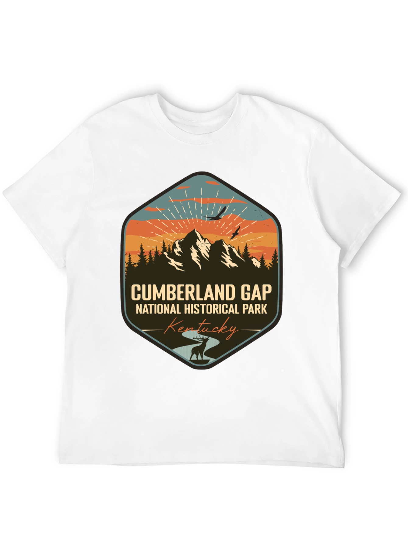 Cumberland Gap National Park Black T-Shirt