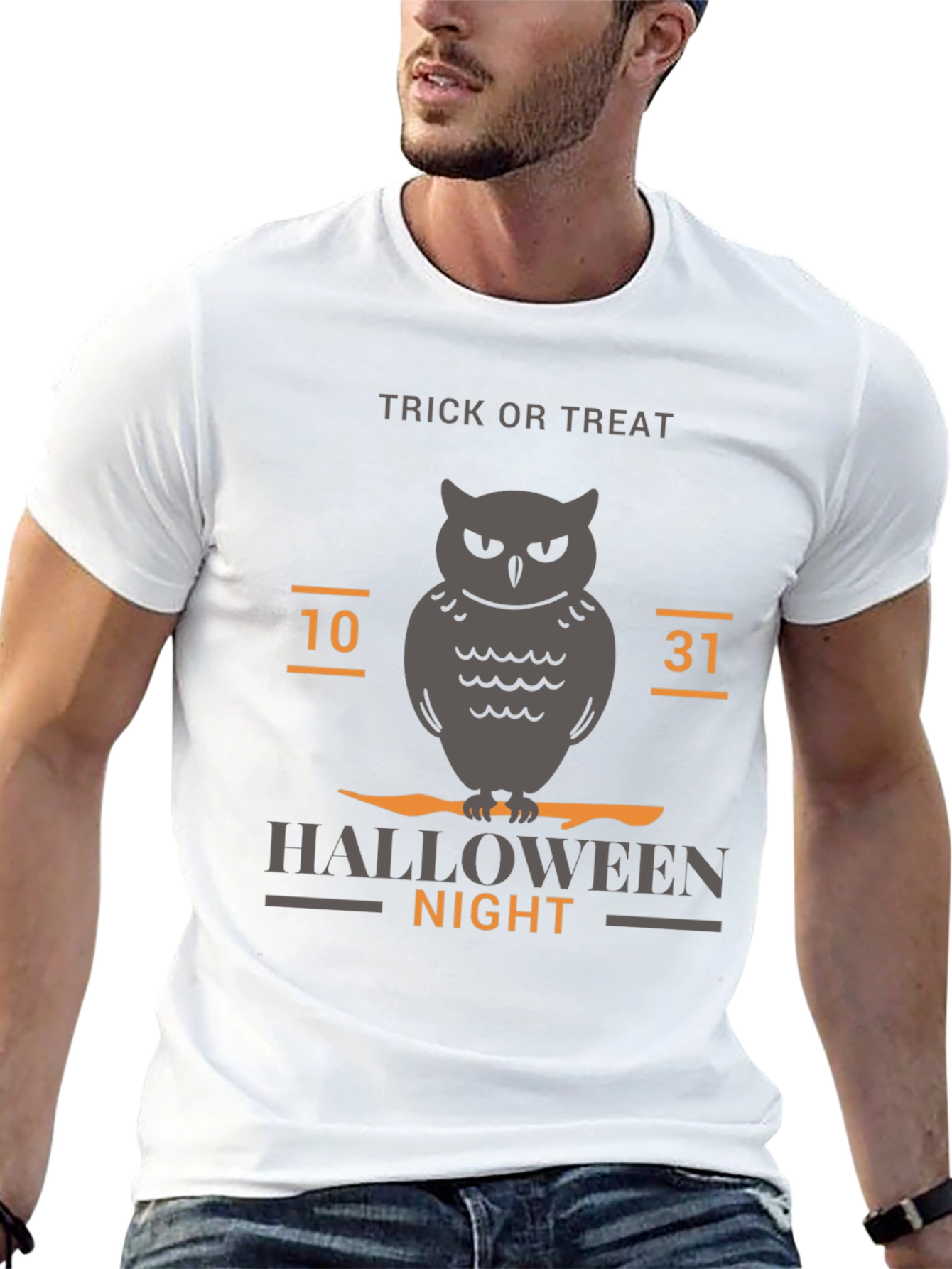 Halloween Owl T-Shirt - Trick or Treat Night