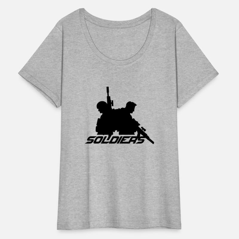2 Soldiers Crew War Team Freedom Soldier Fighter