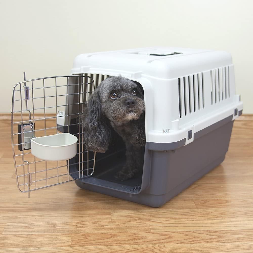 24" Heavy Duty Dog Travel Carrier Flight Crate for - Premium Quality