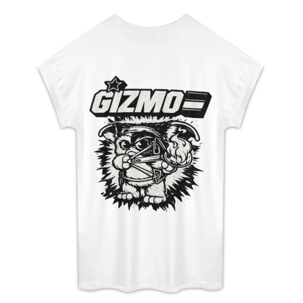 Retro Gizmo Graphic T-Shirt – Vintage Gremlin Cartoon Streetwear Tee for Movie Fans(z187)