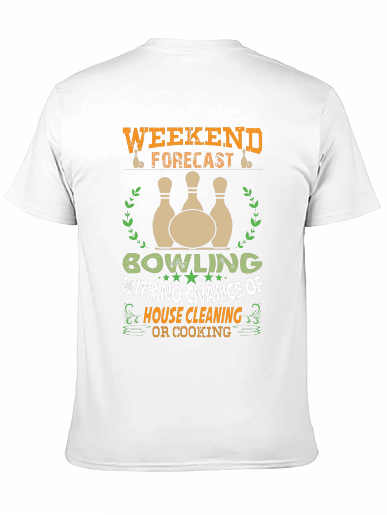Bowling Weekend Forecast T-Shirt