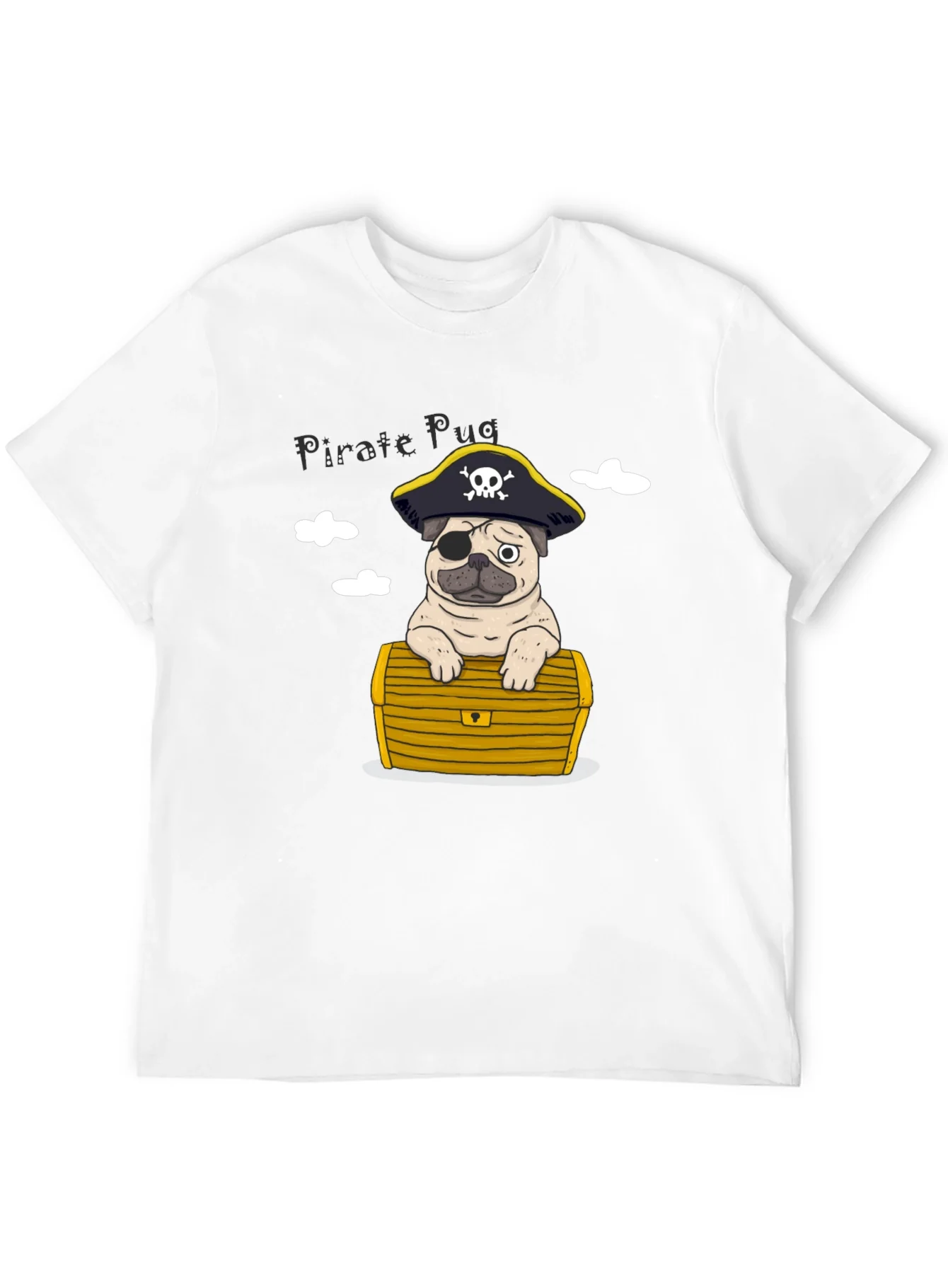 Pirate Pug Graphic Tee