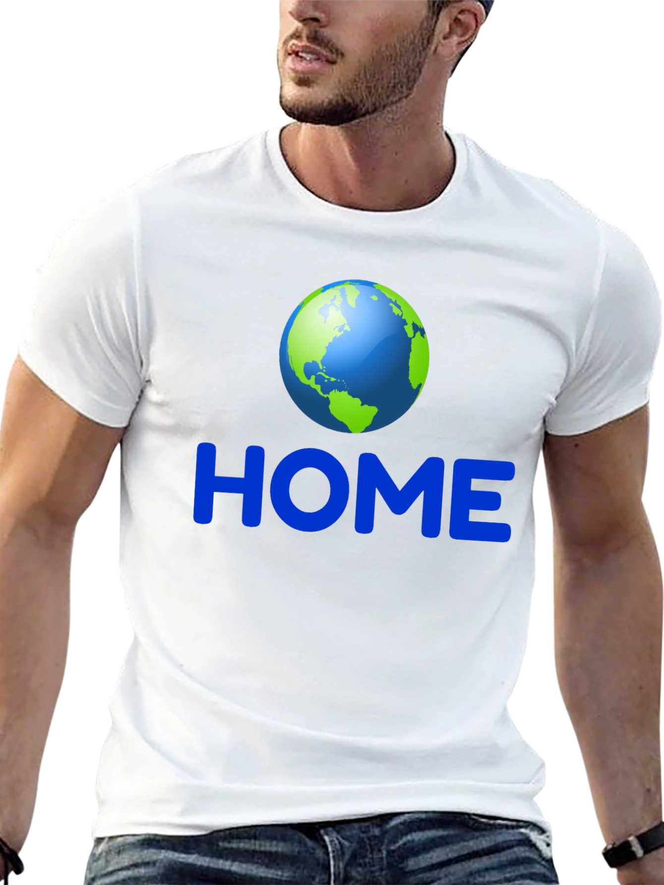 Home Planet Earth Graphic T-Shirt