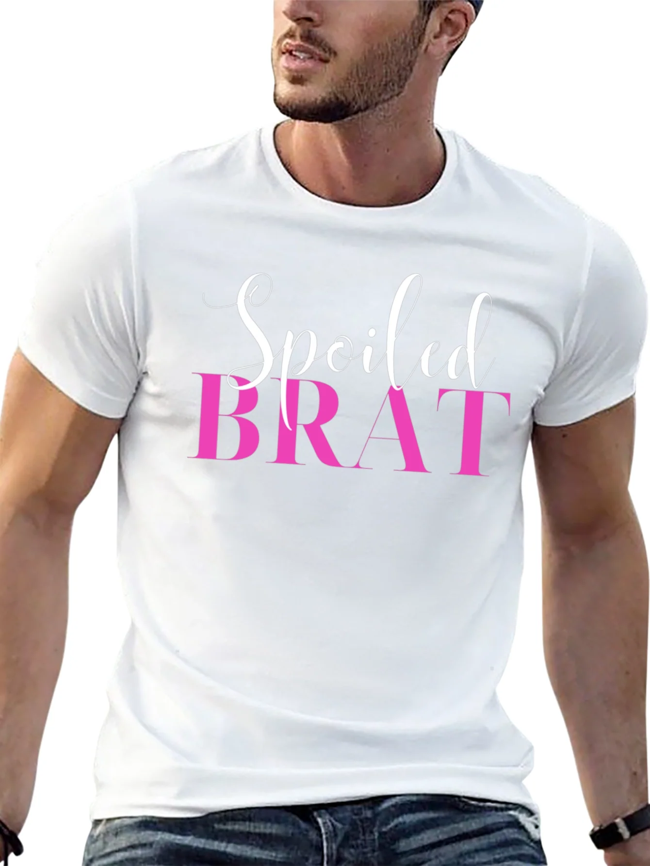 Spoiled Brat Graphic T-Shirt - Black Tee