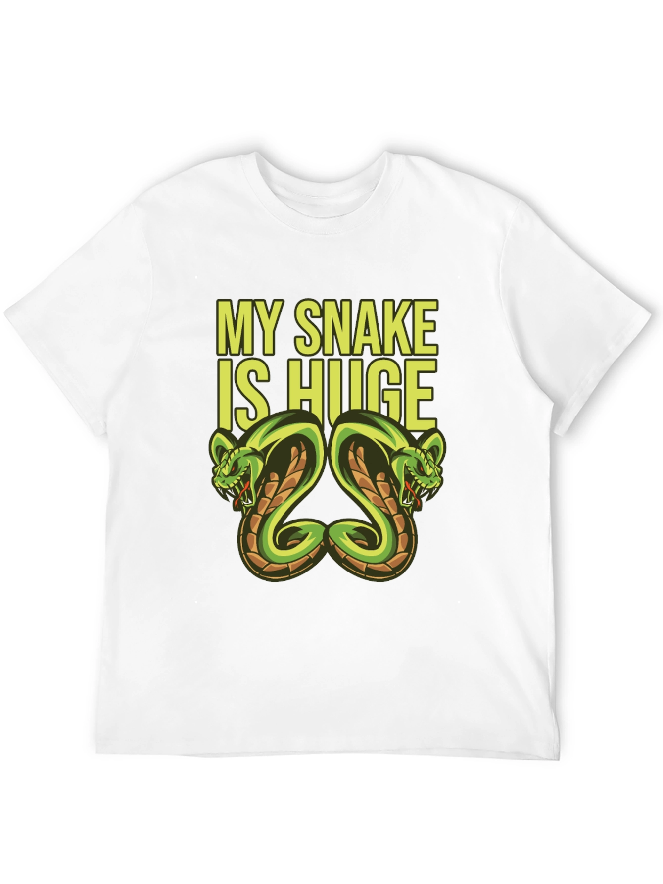 My Snake Is Huge Graphic Tee