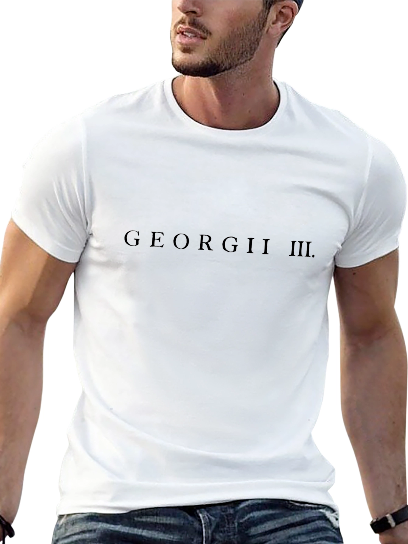 Georgii III Graphic Tee - Classic Black T-Shirt