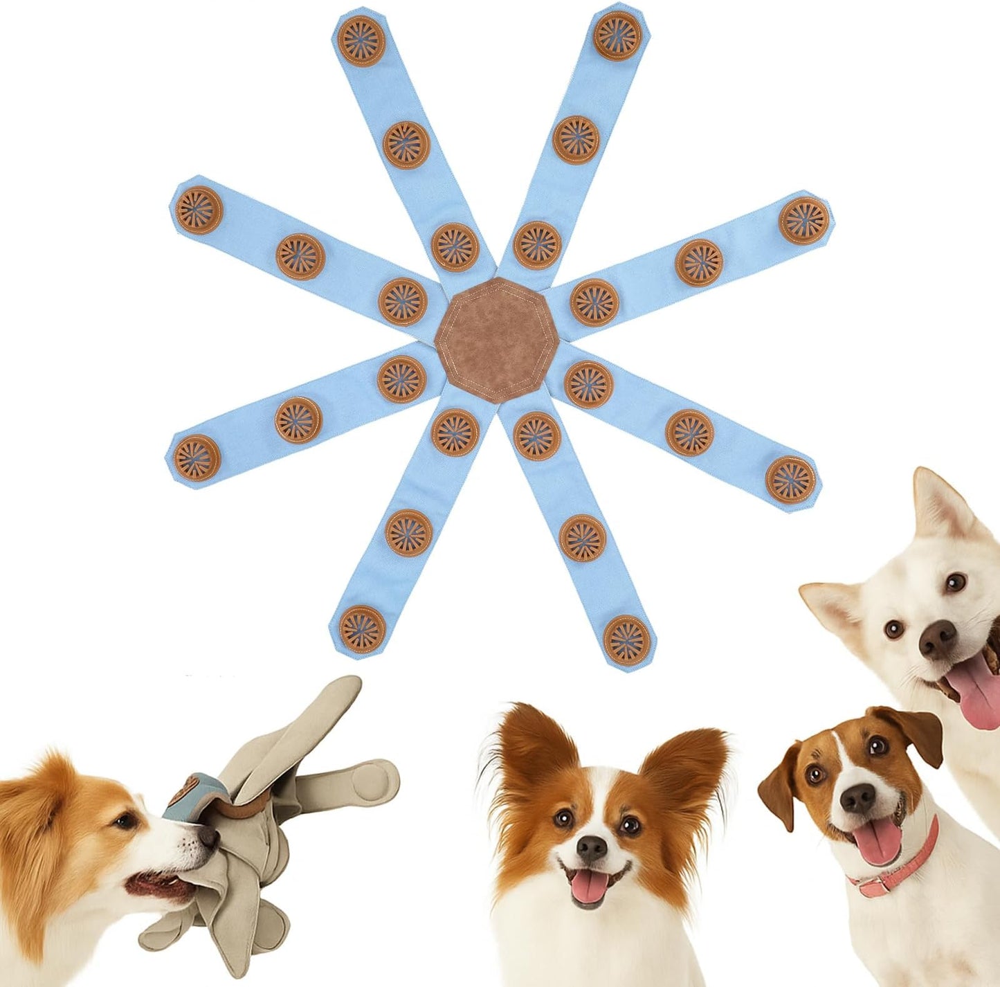 - Octopus Dog Toy, Intelligence Toy, Intelligence Toy That Encourages You to Find Bait, Dog Supplies, Nosework, Dog Toy, Durable, Prevents Fast Eating, Small Dogs, Large Dogs