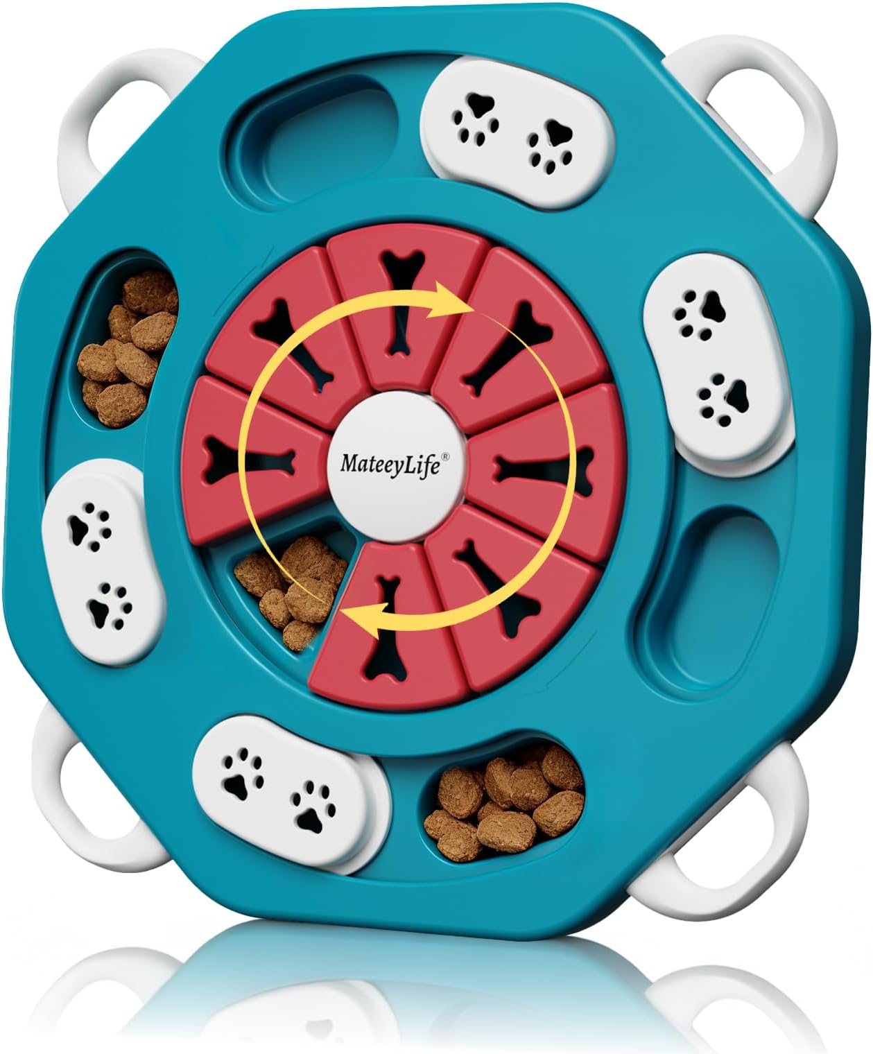 MateeyLife Dog Educational Toy, Dog Toy, Fast Eating Prevention, Puzzle Toy, Dog Educational Toy, Brain Training, Intelligence Training, Pet Feeding, Separation Anxiety, Stress Relief, Brain Training