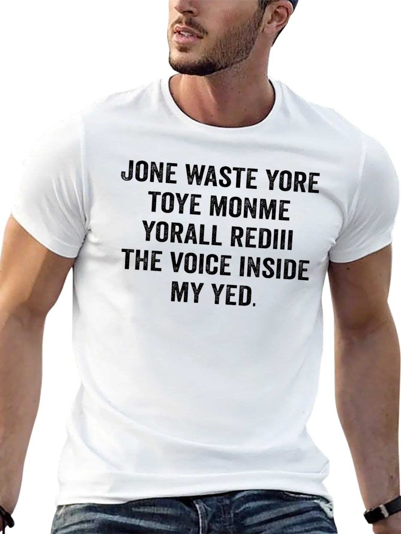 Jone Waste Yore T-Shirt - Unique Graphic Tee