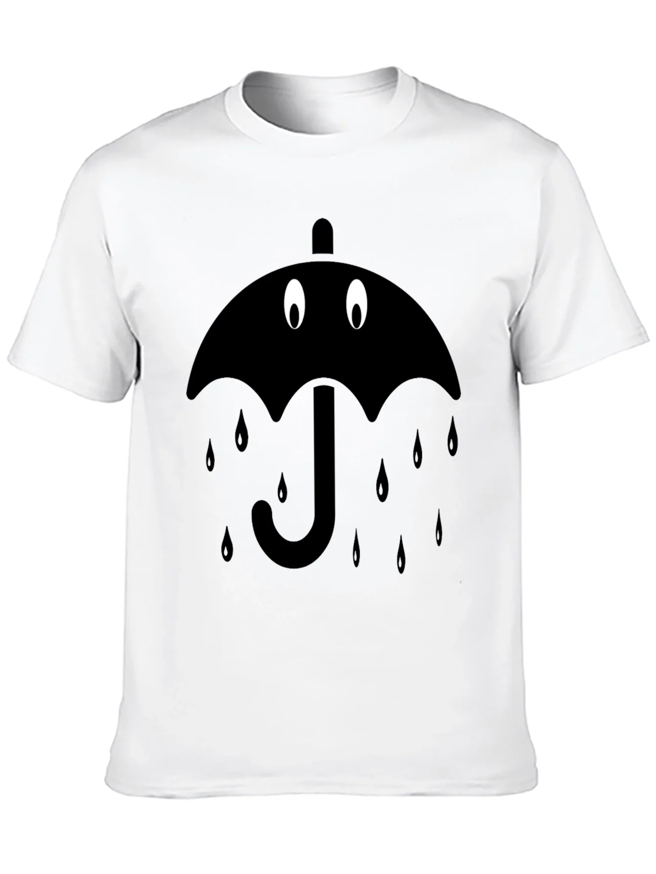 Umbrella Rain T-Shirt - Weather Graphic Tee