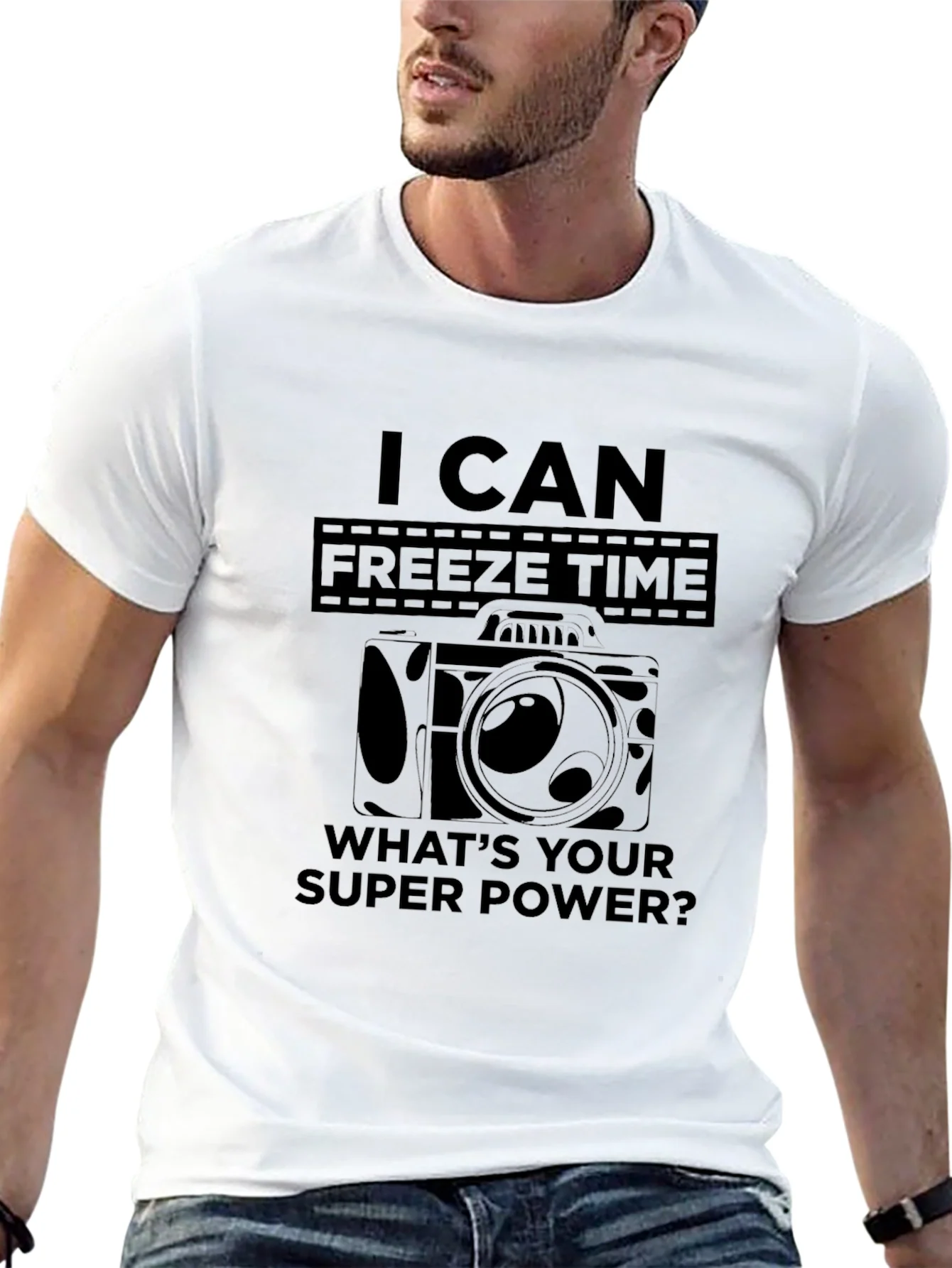 I Can Freeze Time - Photographer T-Shirt