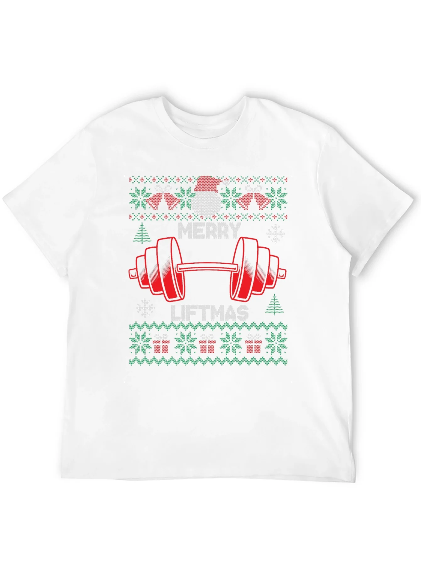 Merry Liftmas Christmas Gym T-Shirt