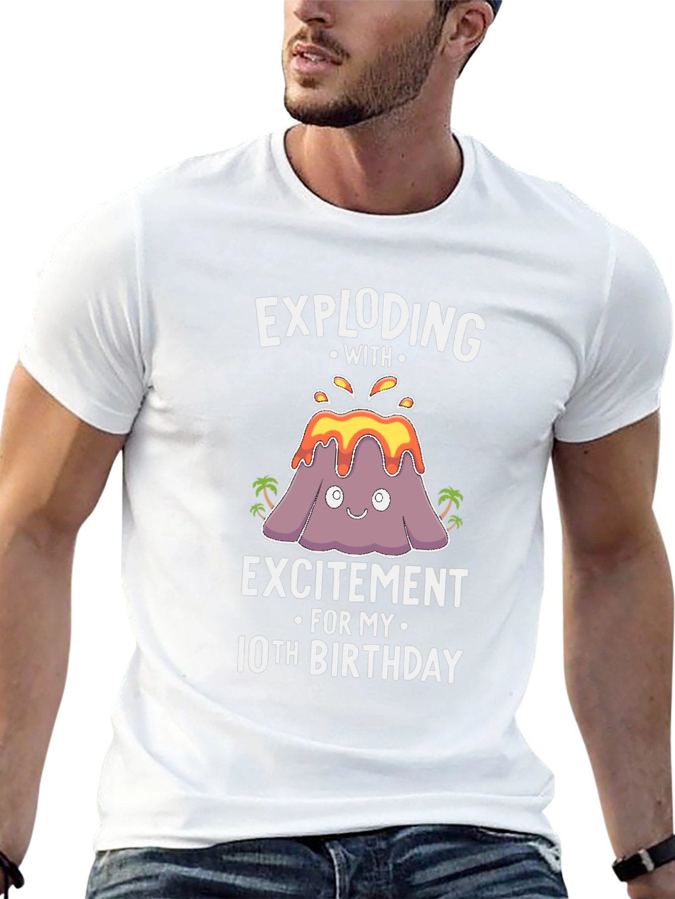 Exploding with Excitement 10th Birthday T-Shirt