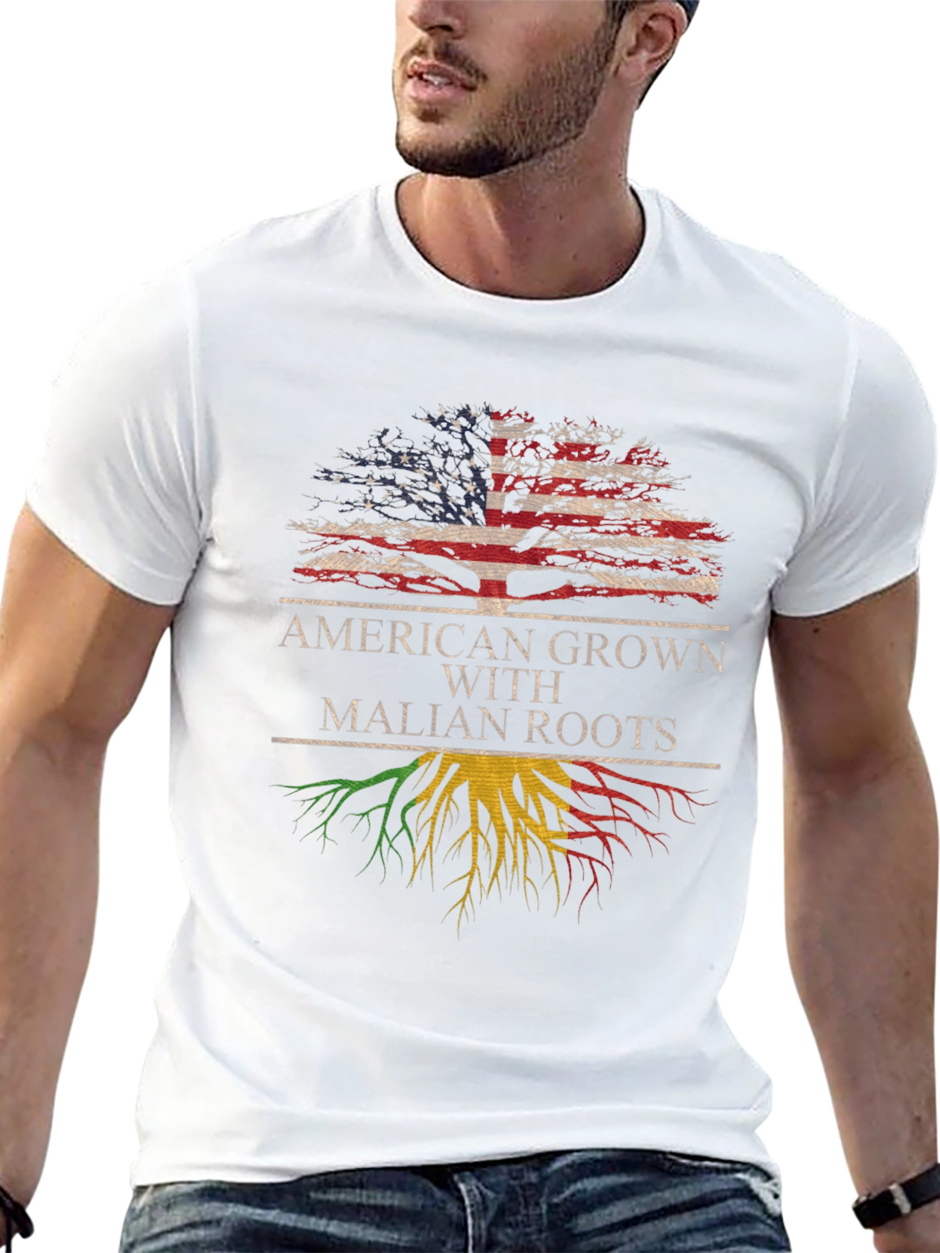 American Malian Roots T-Shirt