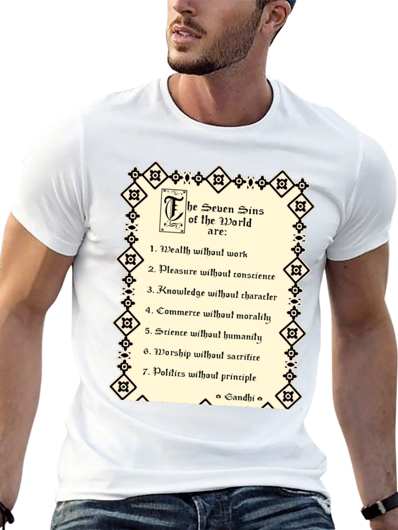 Seven Sins of the World Graphic T-Shirt