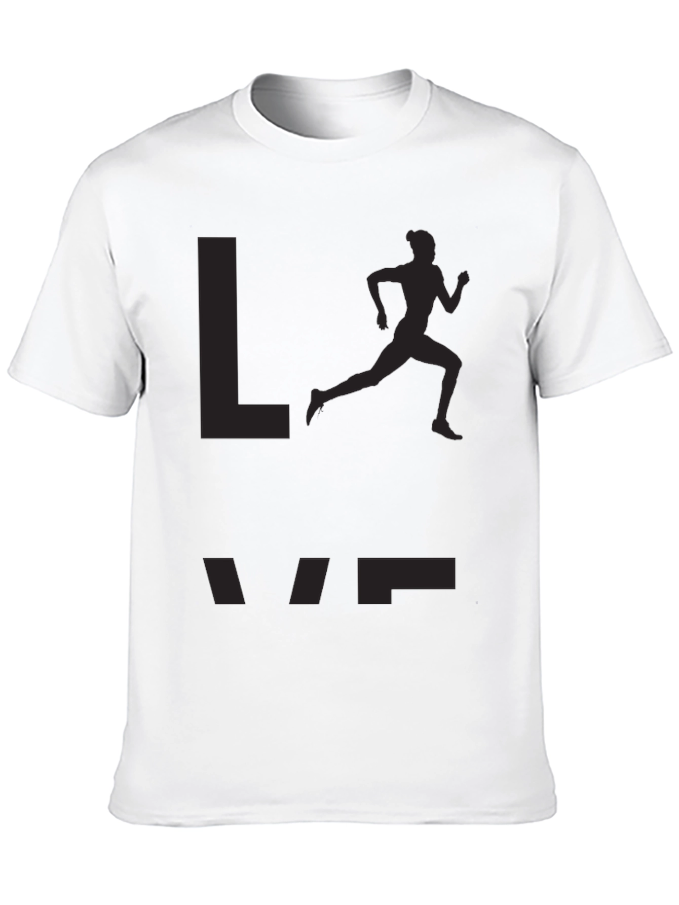 Love Running Graphic T-Shirt