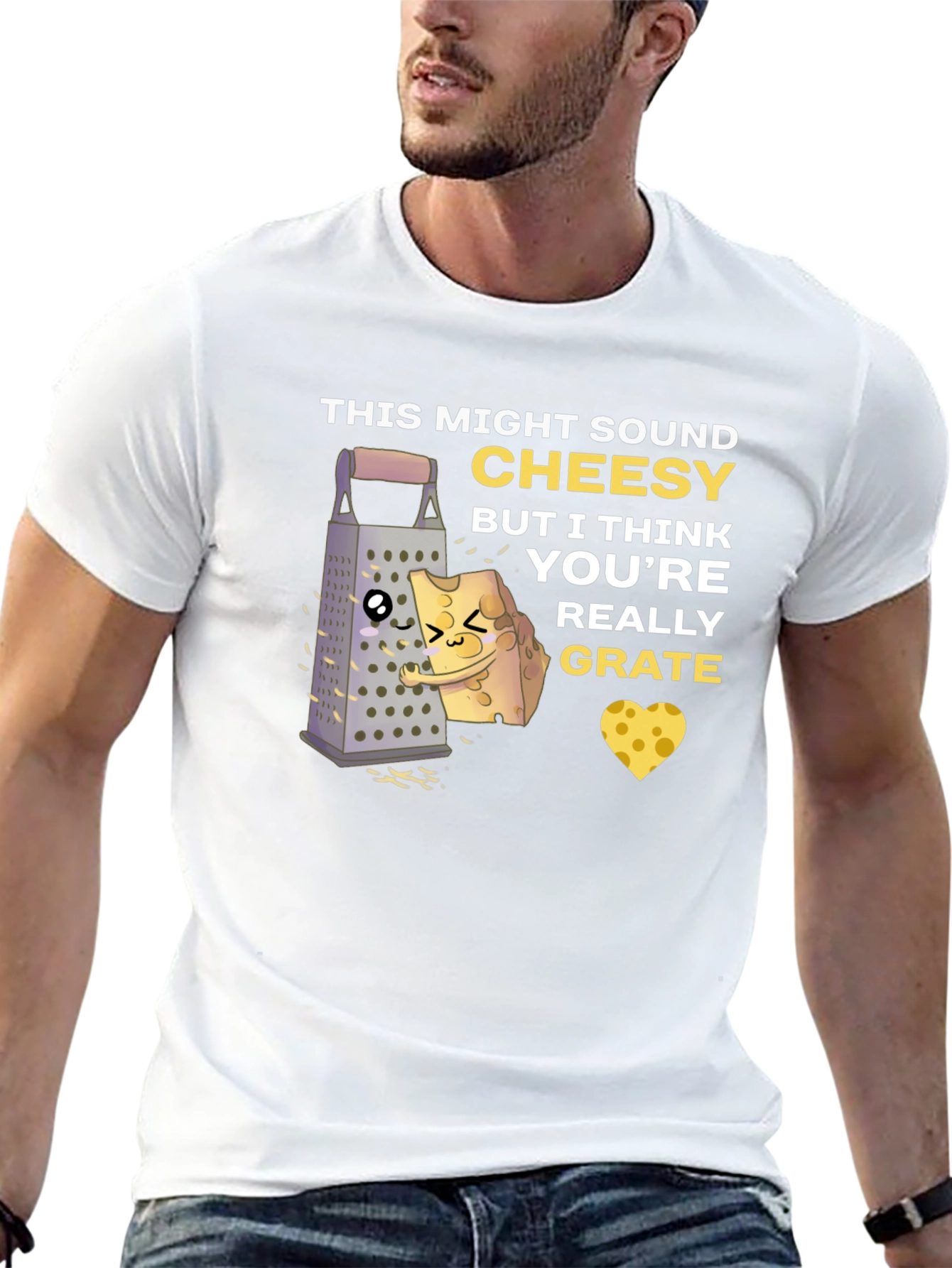 Cheesy Humor Graphic Tee