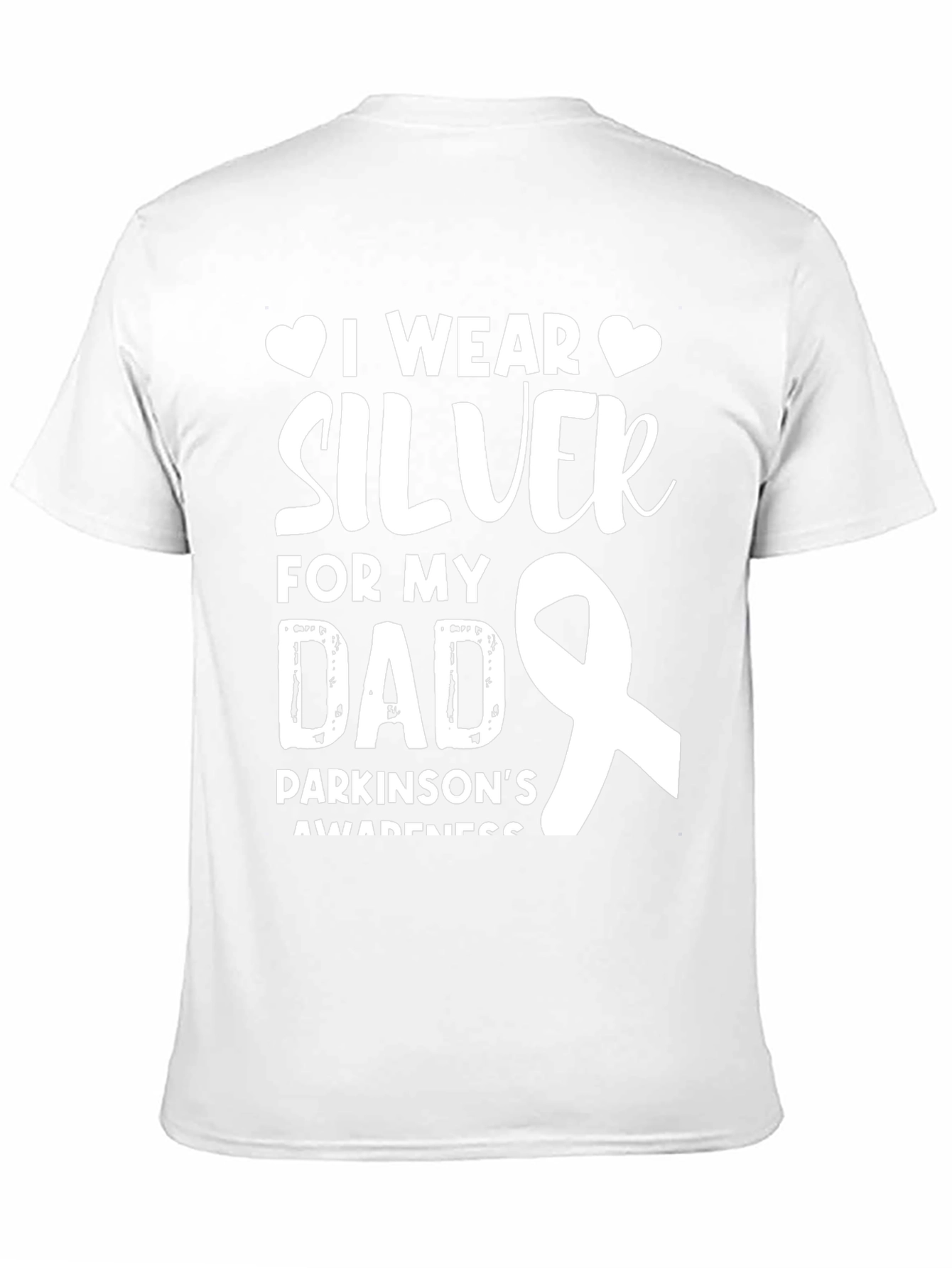 Silver For My Dad Parkinsons Awareness T-Shirt