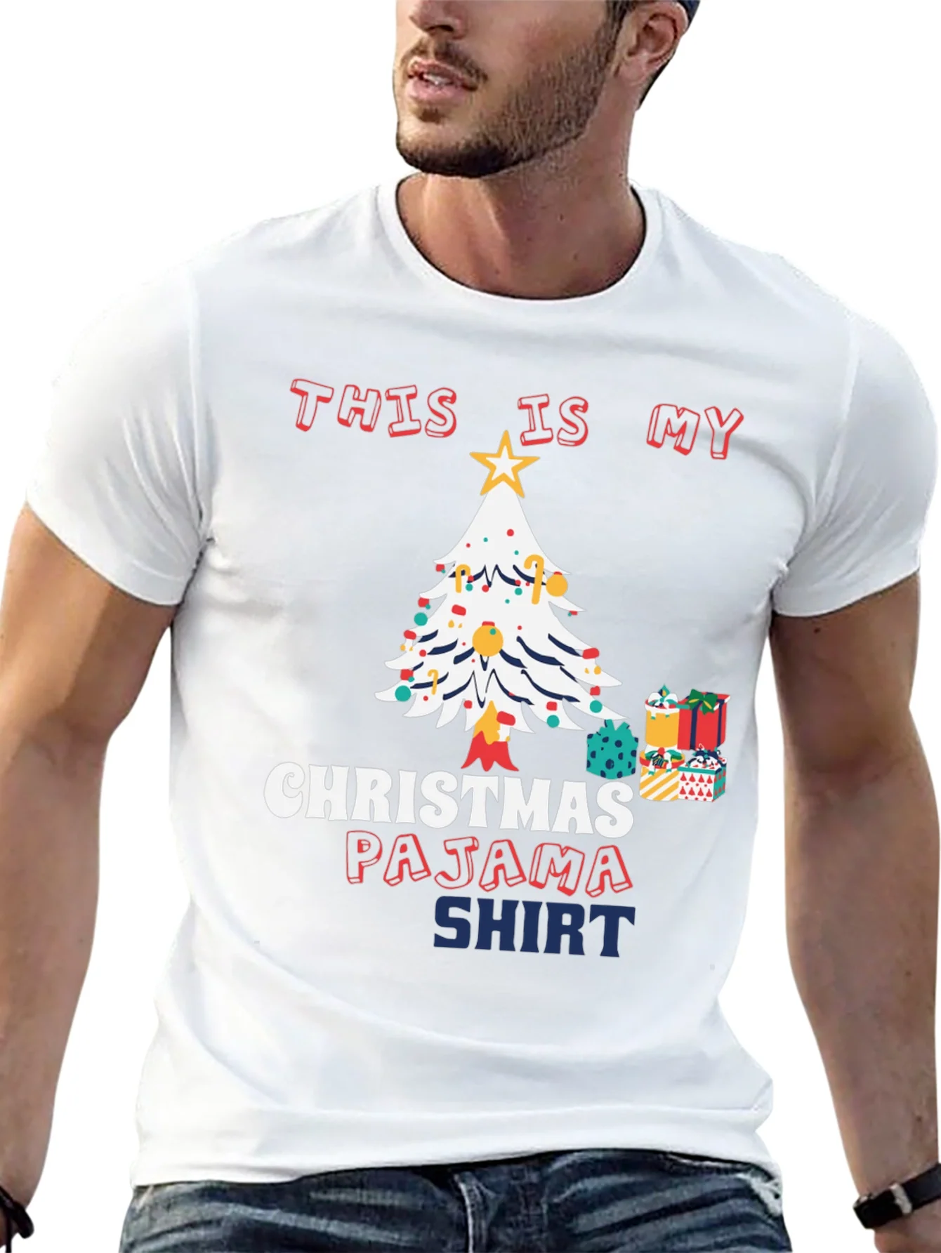 Christmas Pajama Shirt - Holiday Tee