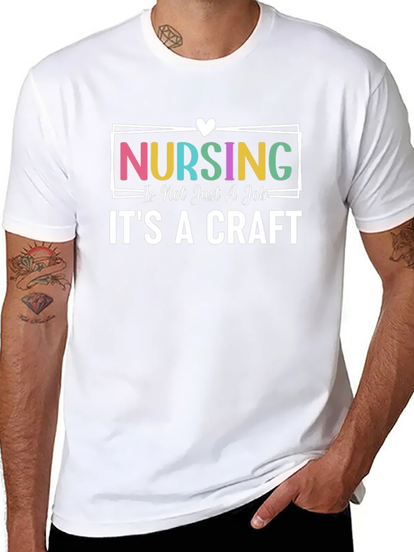 Nursing Is A Craft Graphic T-Shirt