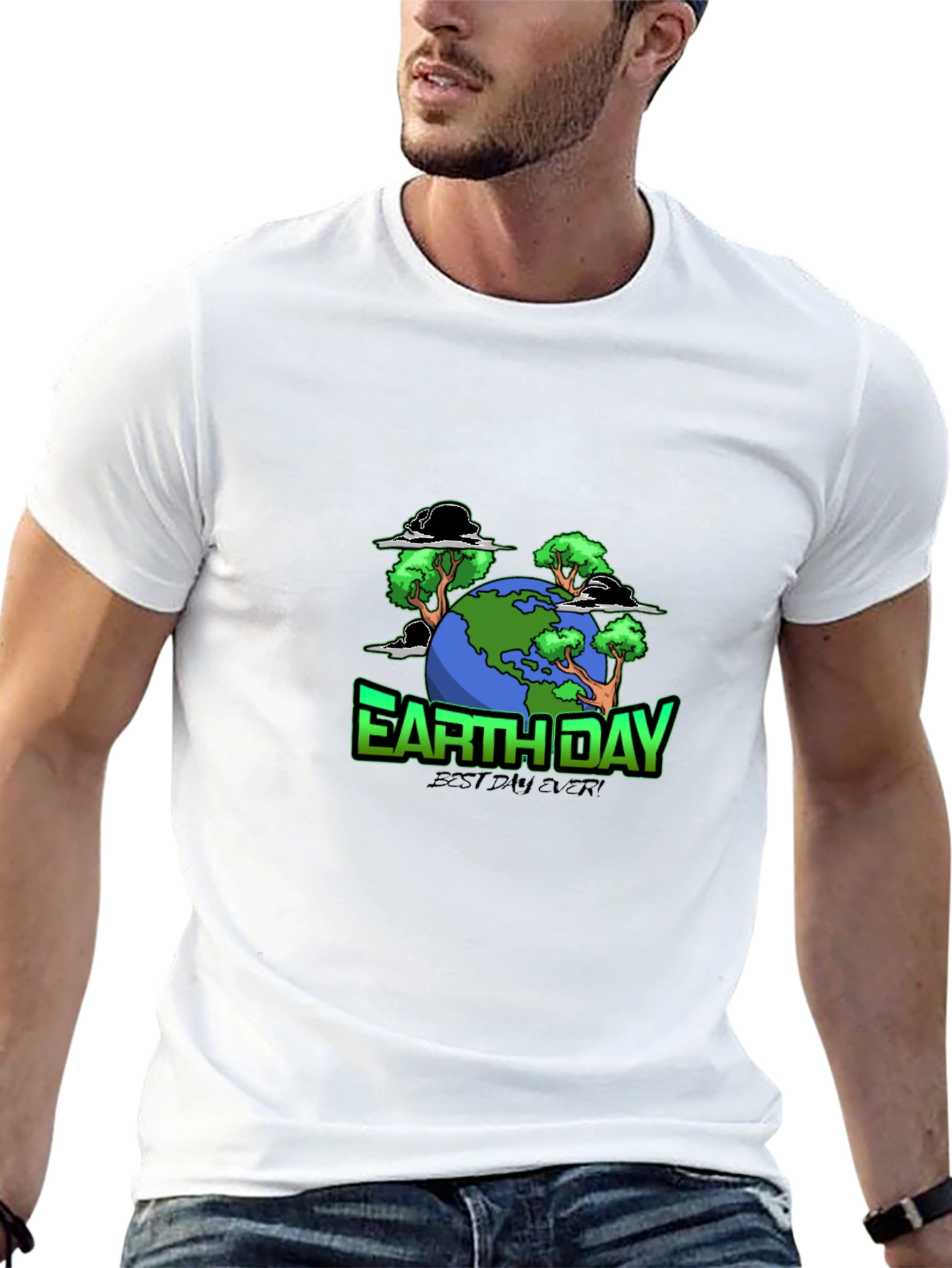 Earth Day Graphic T-Shirt - Best Day Ever!