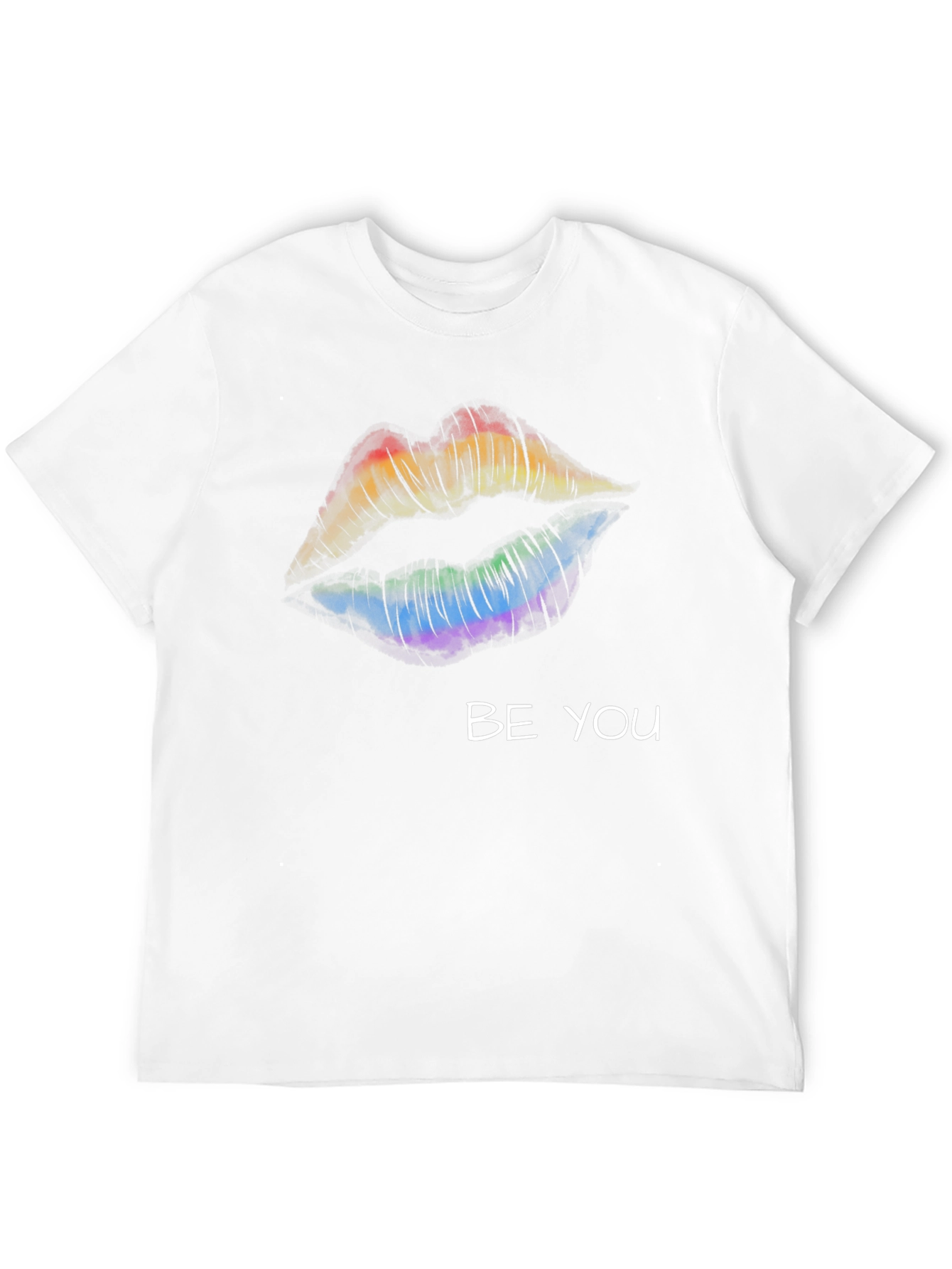 Rainbow Lips Be You T-Shirt
