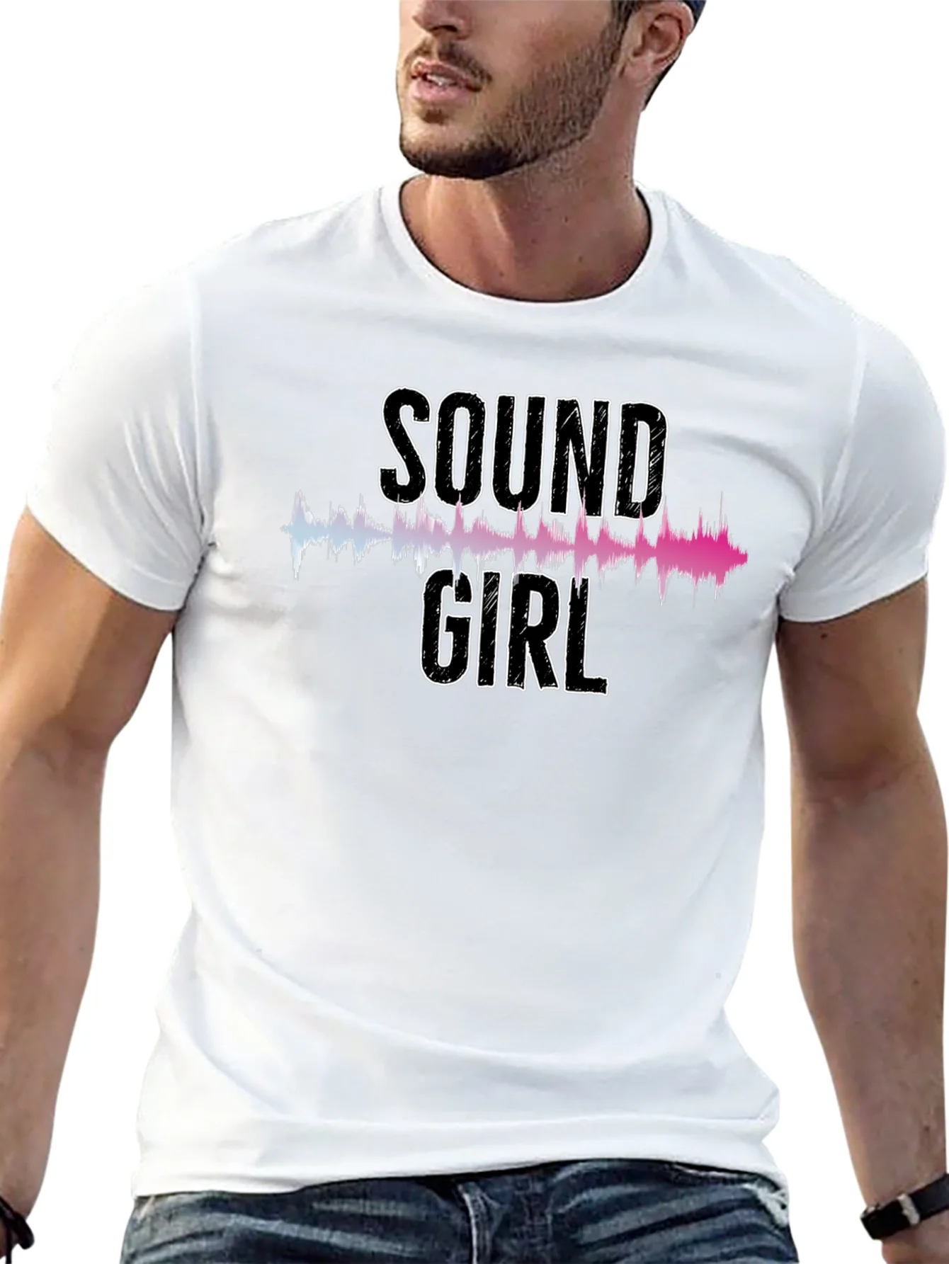 Sound Girl Graphic Tee - Audio Engineer T-Shirt