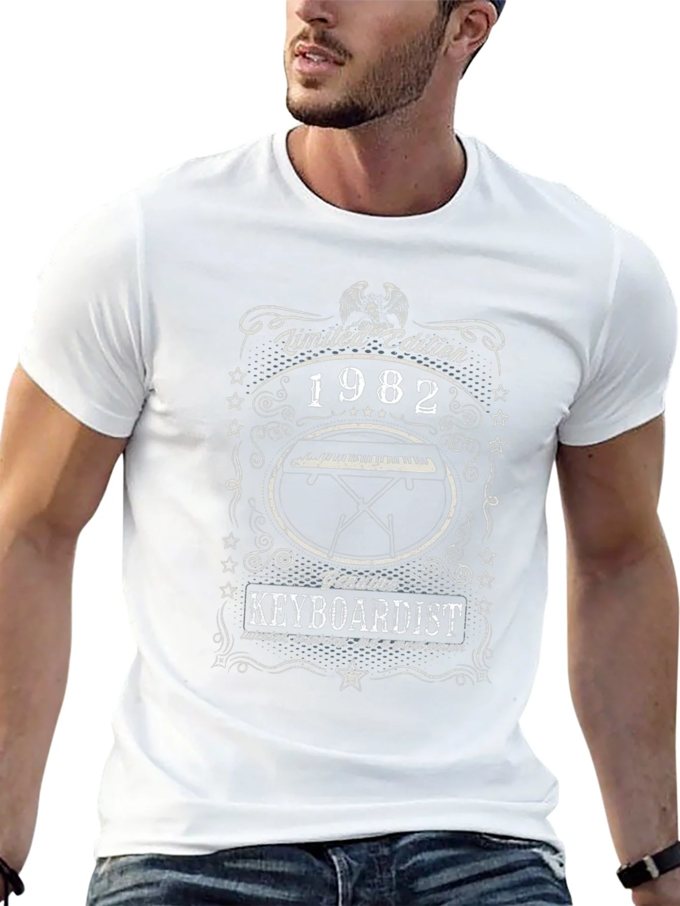 Limited Edition 1982 Keyboardist Graphic Tee