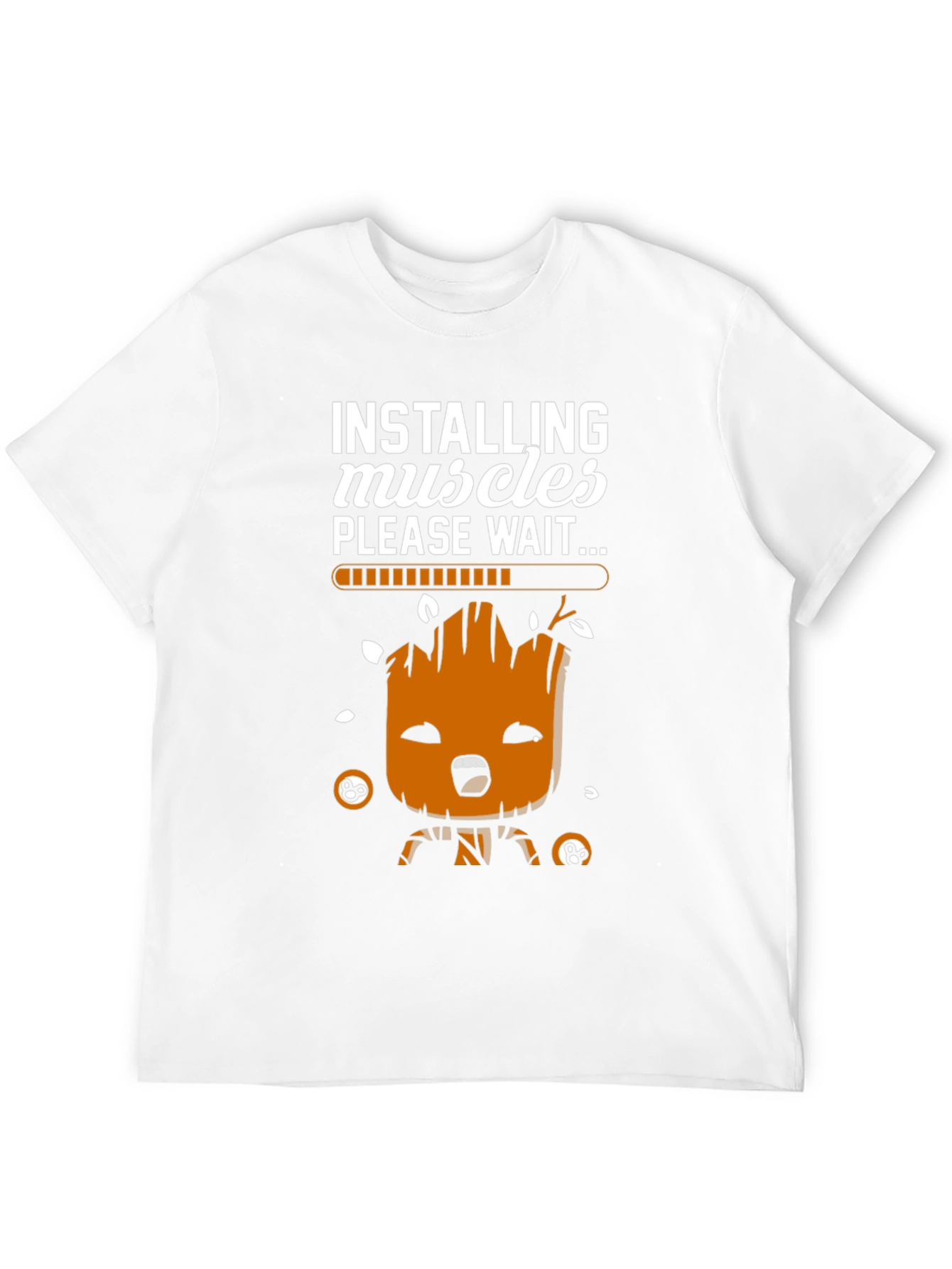 Installing Muscles Groot T-Shirt - Funny Workout Tee