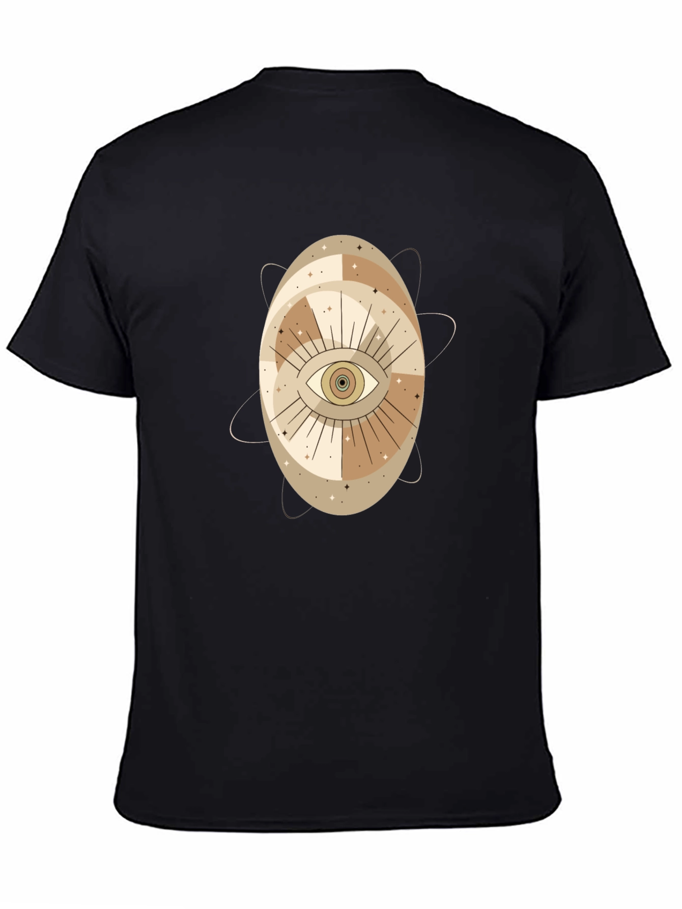 Mystic Eye Graphic Tee - Black