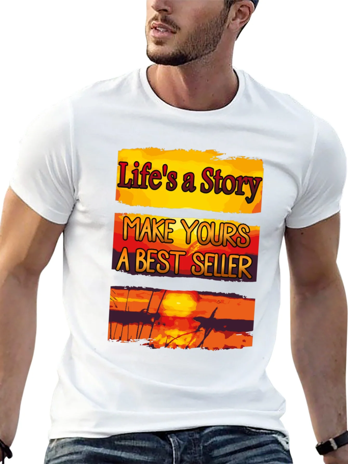 Lifes A Story Tee
