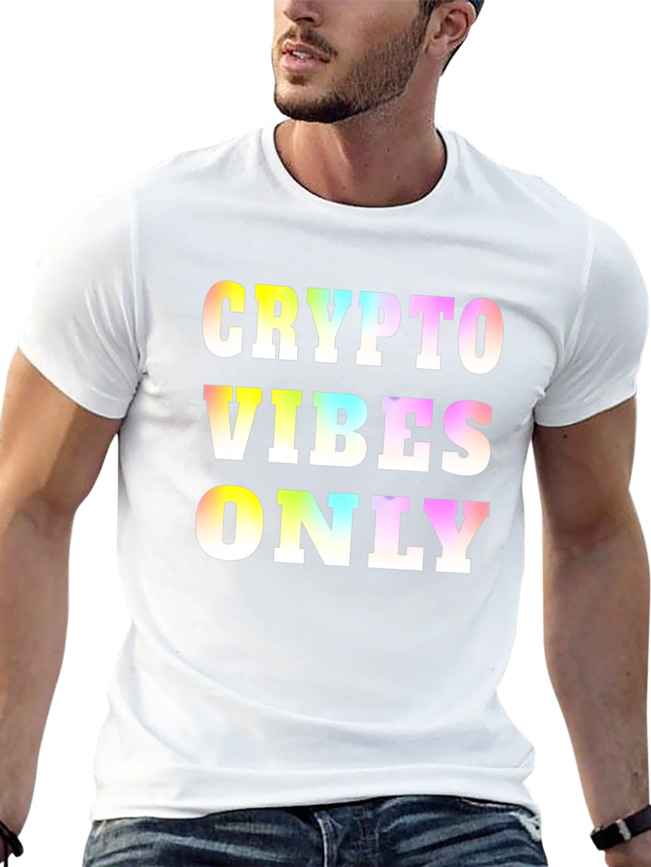 Crypto Vibes Only Black T-Shirt