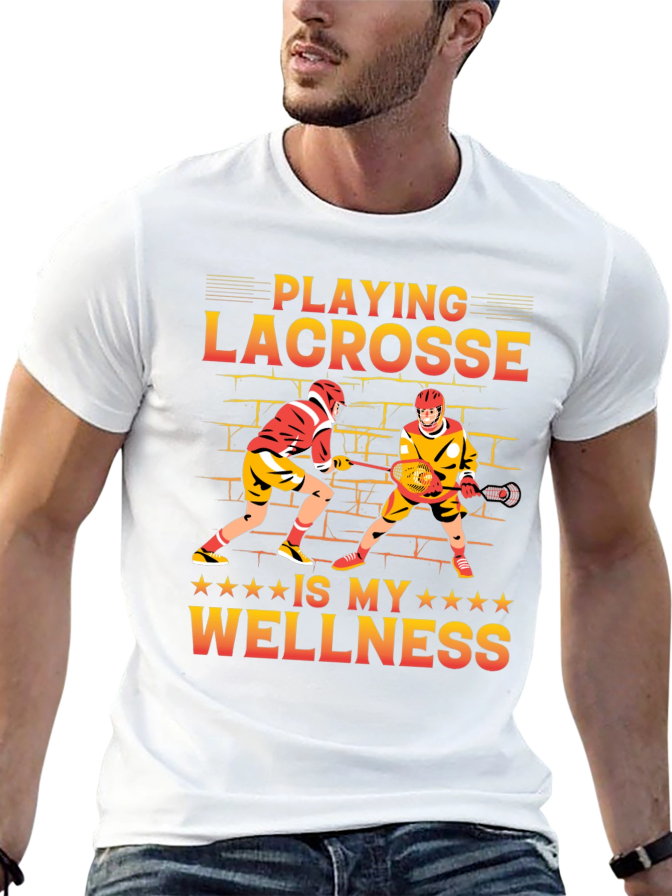 Lacrosse Wellness Graphic Tee