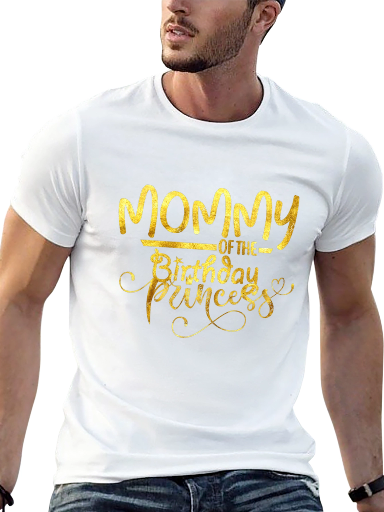 Mommy of the Birthday Princess Graphic Tee