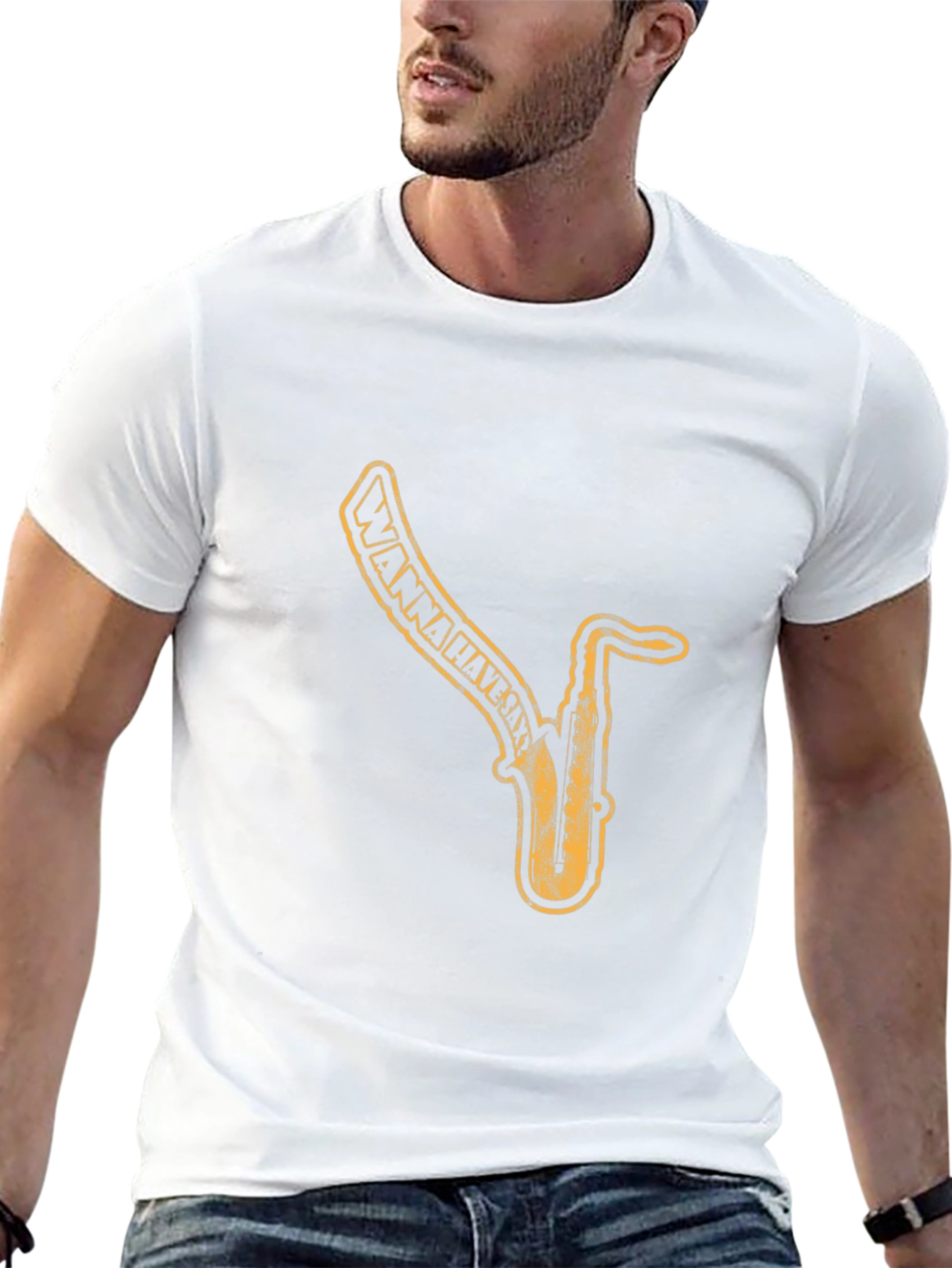 Saxophone T-Shirt - Wanna Have Sax?