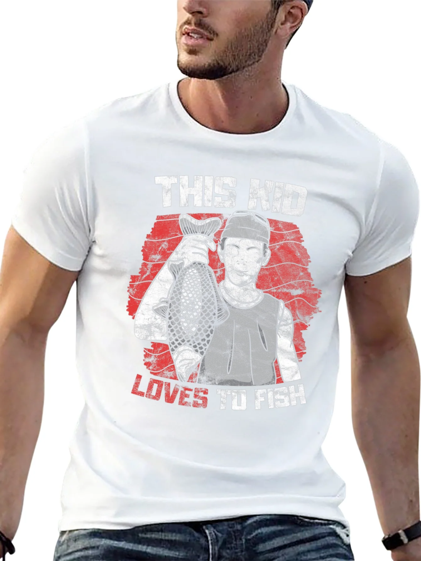 This Kid Loves to Fish T-Shirt