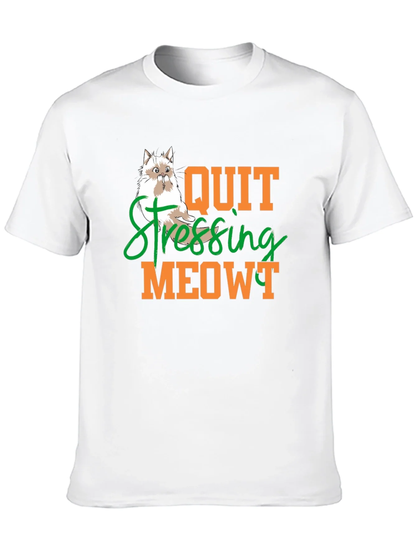 Quit Stressing Meowt Cat T-Shirt