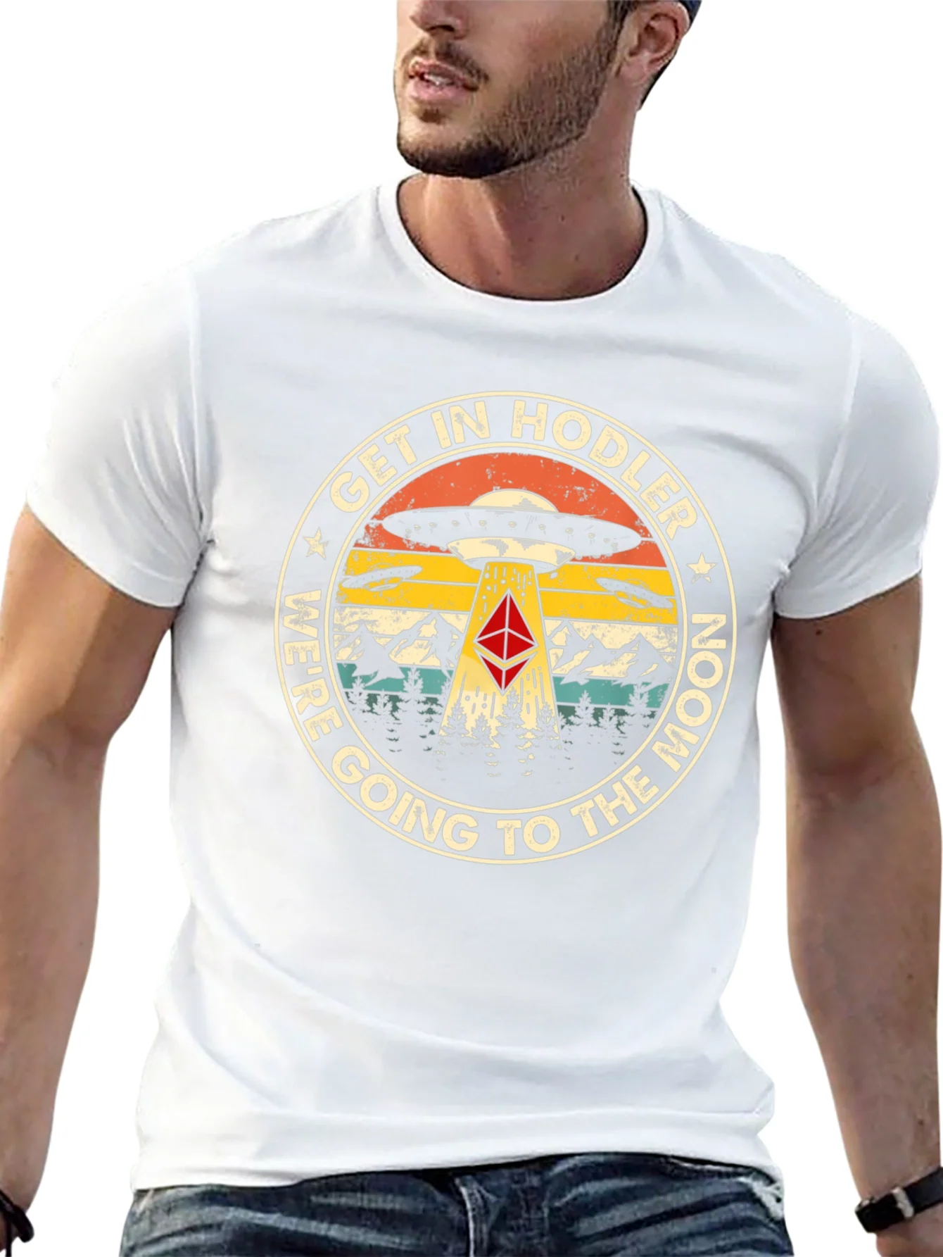 Get In Hodler Tee - To the Moon!