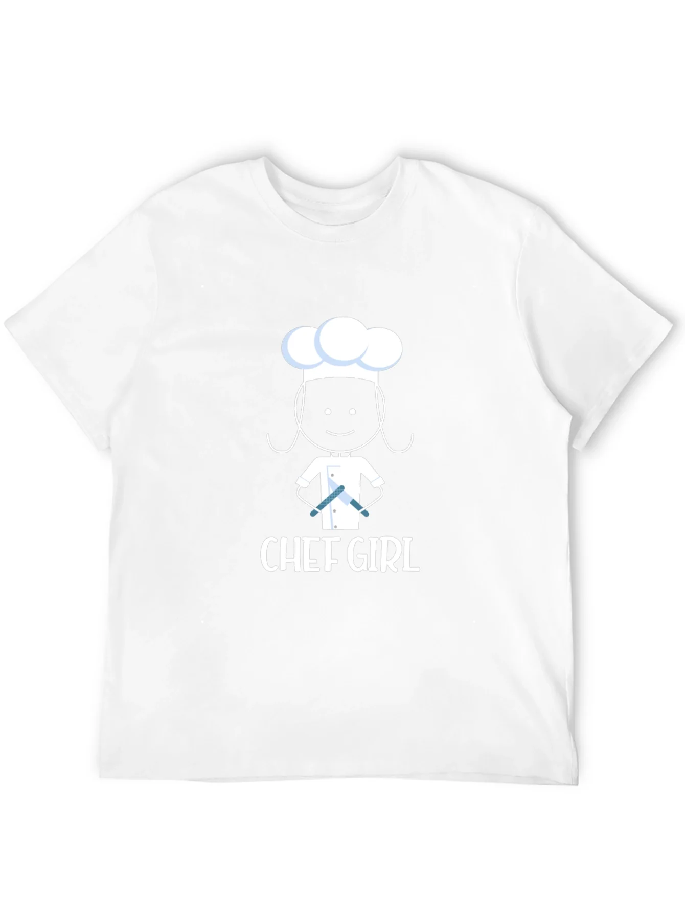 Chef Girl Graphic Tee - Cook in Style!