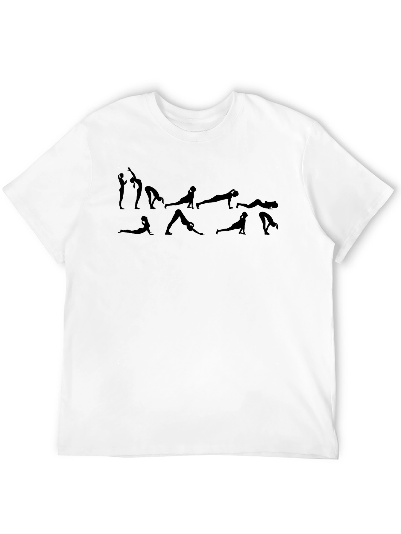 Yoga Pose Graphic T-Shirt