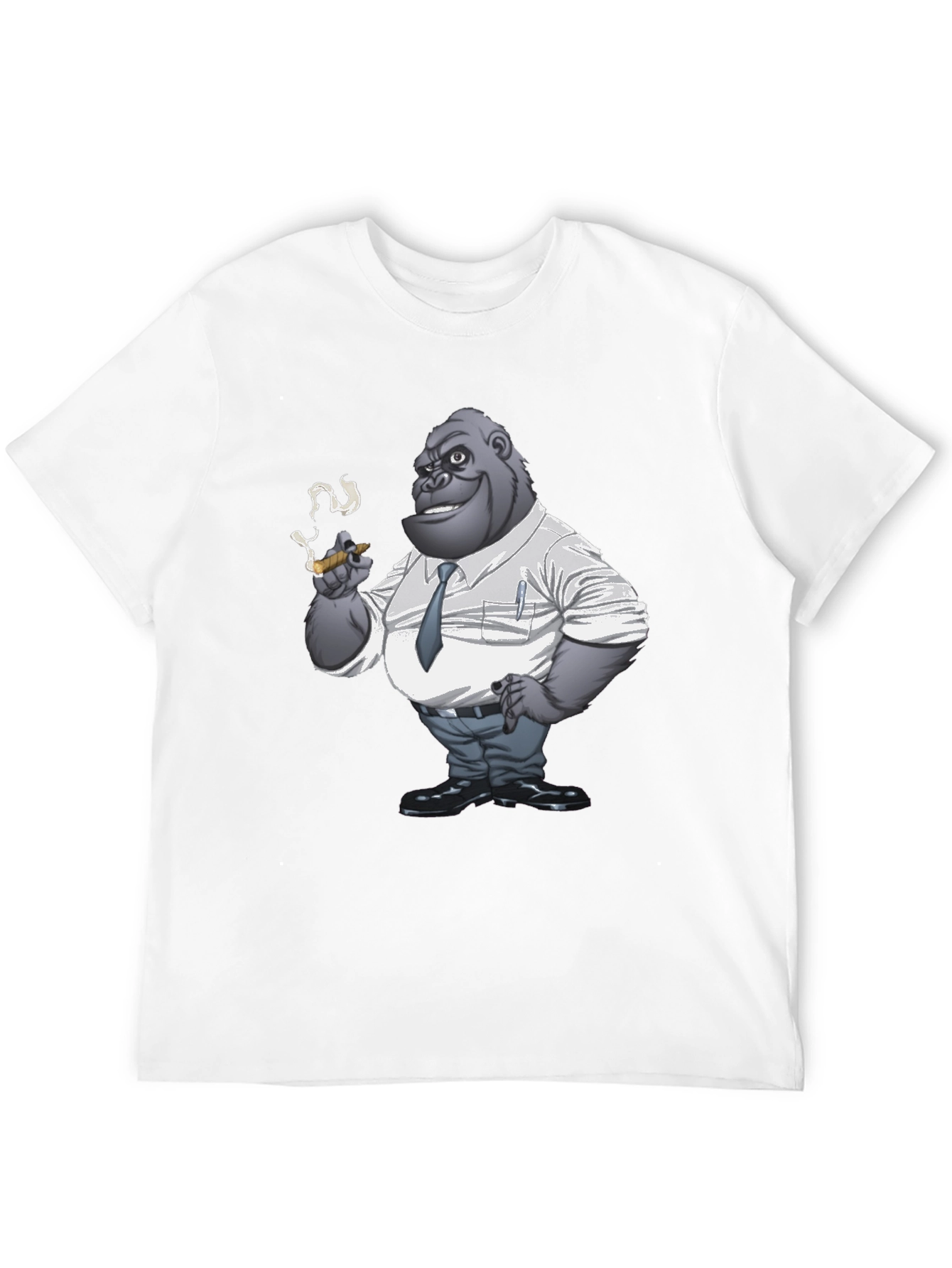 Gorilla Boss T-Shirt - Funny Animal Tee