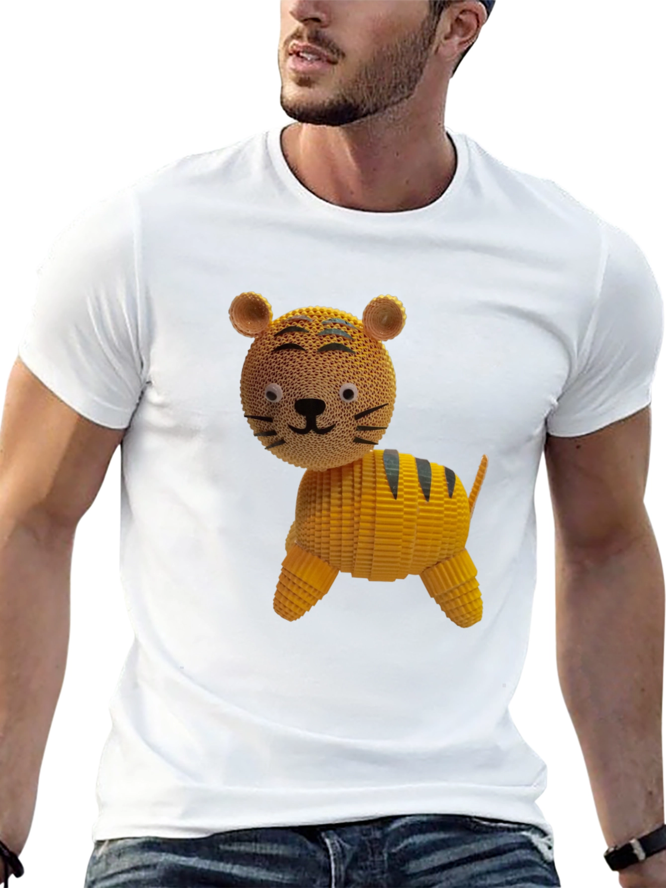 Tiger Graphic Print Tee