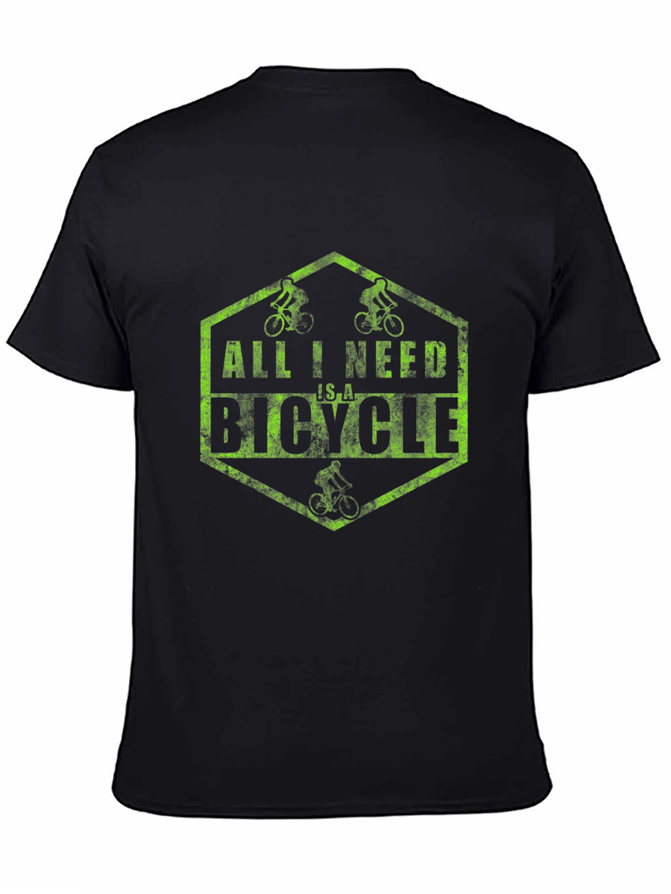 All I Need Is A Bicycle Graphic Tee