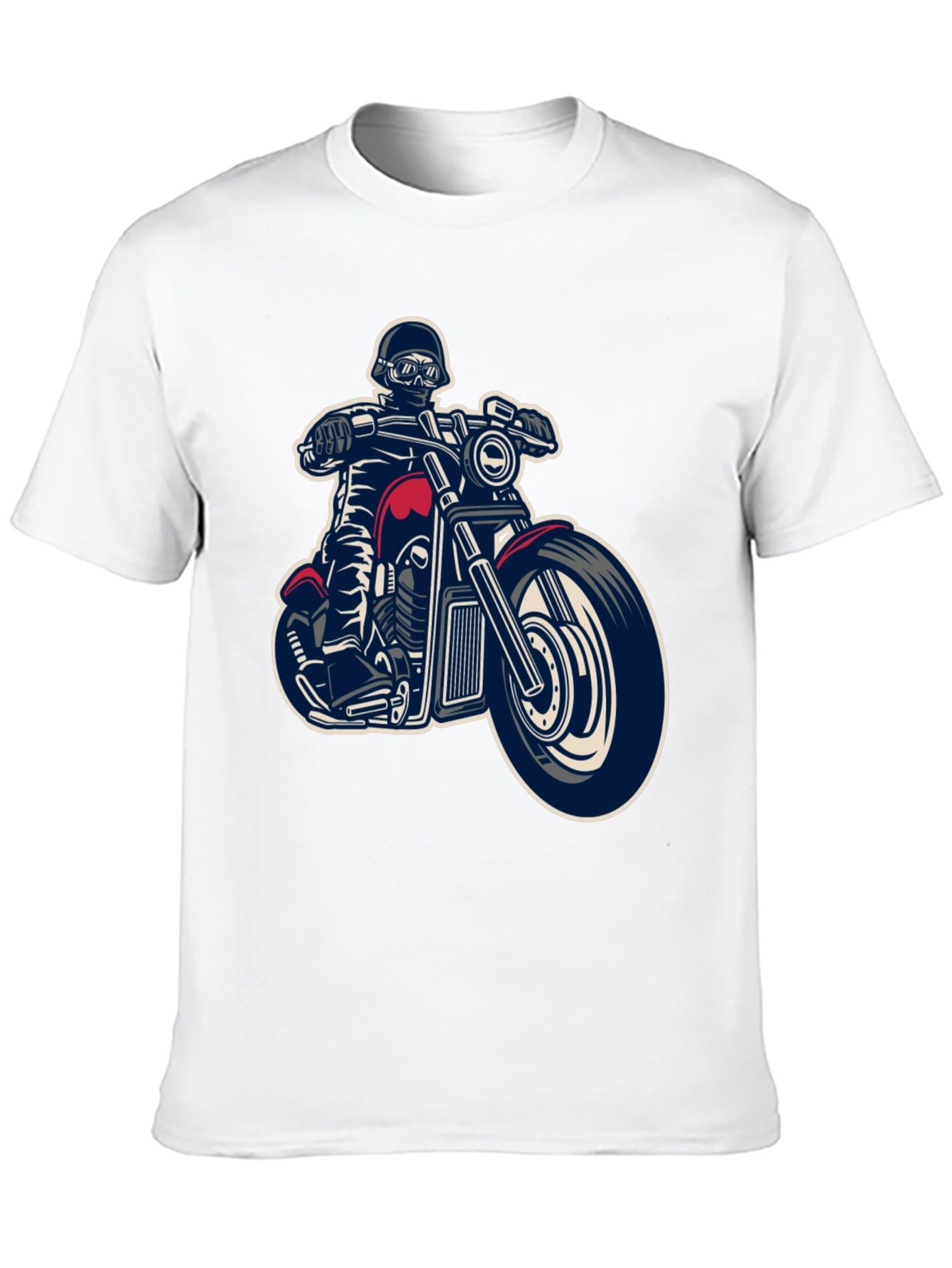 Biker Graphic T-Shirt - Ride in Style