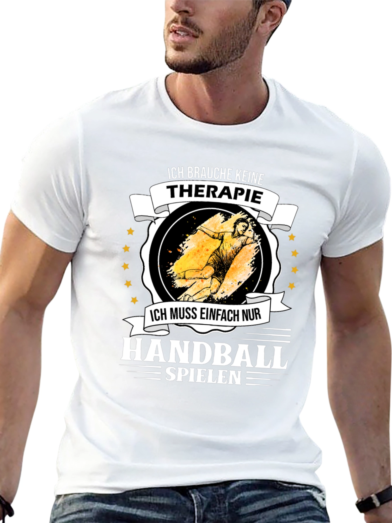 Handball Therapy Graphic T-Shirt